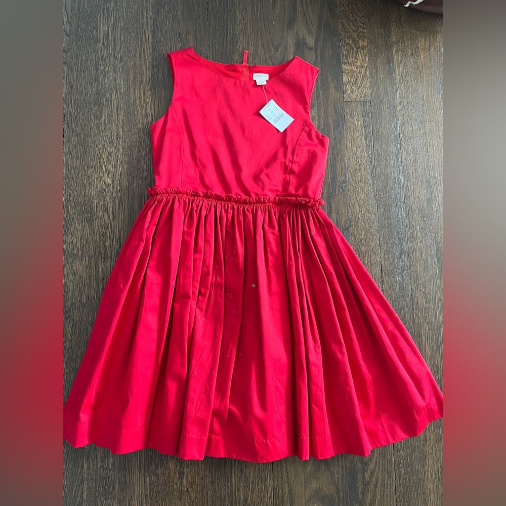 Crewcuts Red Holiday Dress Girls